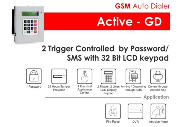 Gsm Auto Dialer Gsm Dialer Gsm Burglar Fire Alarm Auto Dialer