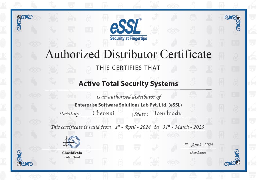 essl authorised distributor - atss chennai india